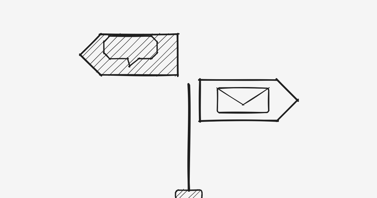 Meeting or email? A rule that actually decides